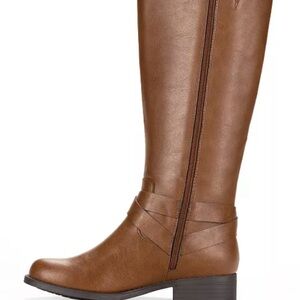 Style & Co. Brown Heeled Boots